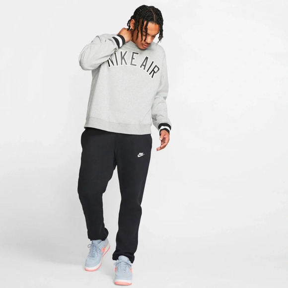 Nike open hem Large Sportswear Club Fleece Pants - Picture 1 of 9